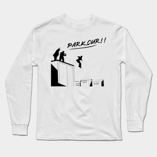 Office - Parkour Long Sleeve T-Shirt